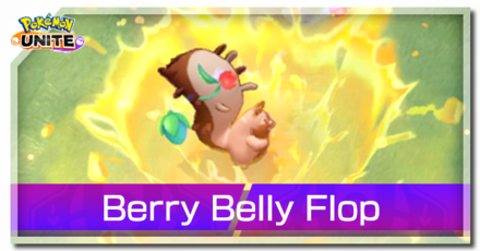 Pokemon UNITE - Greedent Berry Belly Flop Banner