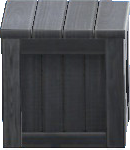 The Black version of Wooden Box