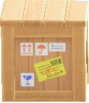 The Shipping Stickers version of Wooden Box
