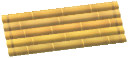 Yellow Bamboo Mat Image