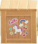 The Bright Stickers version of Wooden Box