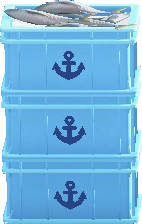 The Anchor version of Stacked Fish Containers
