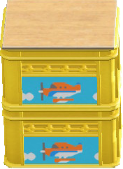 The Custom Design version of Stacked Bottle Crates