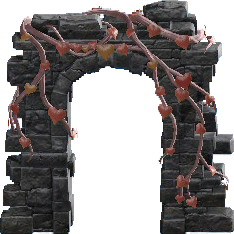 The Black version of Ruined Arch