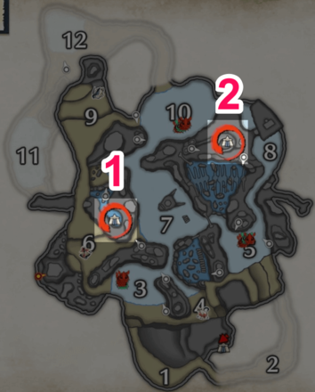 MH Rise - Frost Islands Sub-Camps