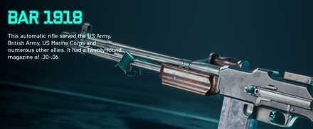 Battlefield 2042 - BAR 1918 Weapon Info