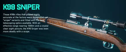 Battlefield 2042 - K98 Sniper Weapon Info