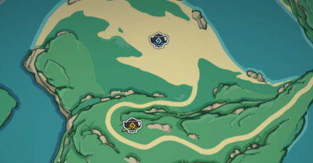 Genshin - Genshin - Silken Courtyard Traveling Salesman Location 2