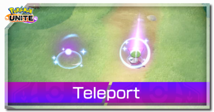 Pokemon UNITE - Gardevoir Teleport Banner