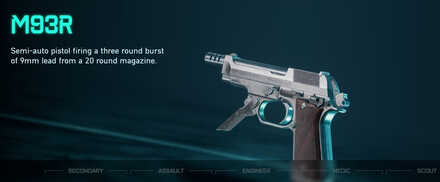 Battlefield 2042 - M93R Weapon Info