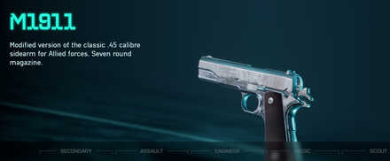 Battlefield 2042 - M1911 Weapon Info