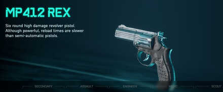 Battlefield 2042 - MP412 Rex Weapon Info