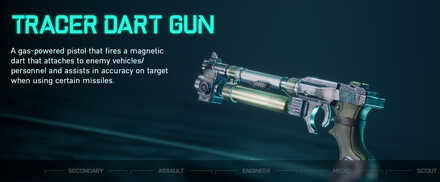 Battlefield 2042 - Tracer Dart Gun Weapon Info
