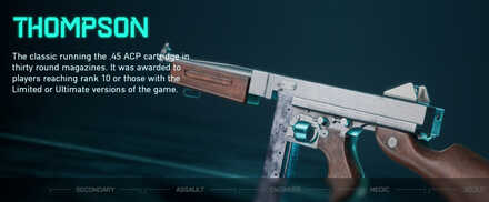 Battlefield 2042 - Thompson Weapon Info