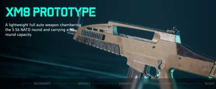 Battlefield 2042 - XM8 Prototype Weapon Info