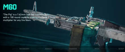 Battlefield 2042 - M60 Weapon Info