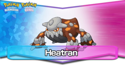 Heatran Pokemon BDSP