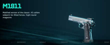 Battlefield 2042 - M1911 Weapon Info