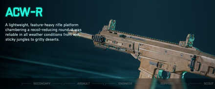 Battlefield 2042 - ACW-R Weapon Info