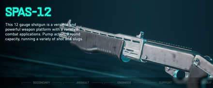 Battlefield 2042 - SPAS-12 Weapon Info