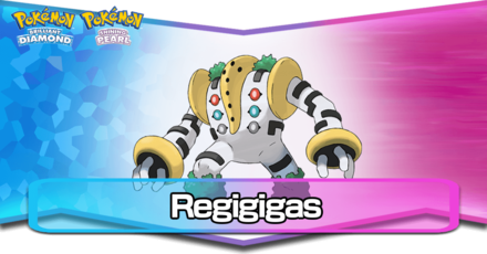 Regigigas Pokemon BDSP