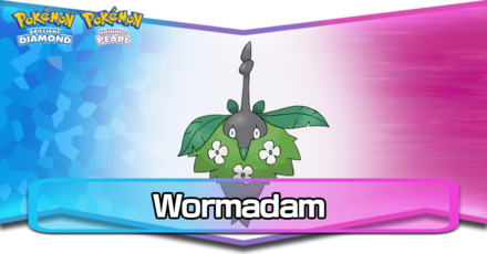 Wormadam Pokemon BDSP