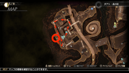 SMT V Daisoujou Map Location