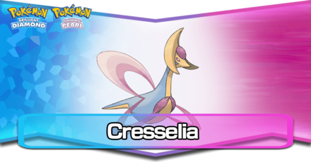 Cresselia Pokemon BDSP