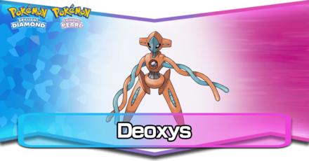 Deoxys Pokemon BDSP