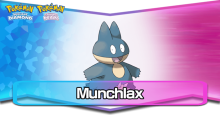 Munchlax Pokemon BDSP