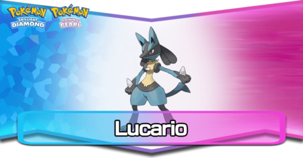 Lucario Pokemon BDSP