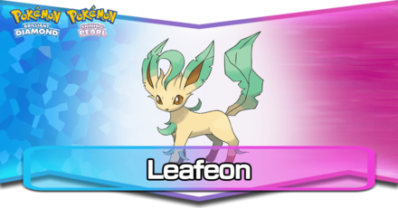 Leafeon Pokemon BDSP