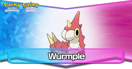 Wurmple Pokemon BDSP