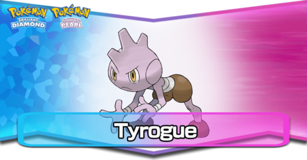 Tyrogue Pokemon BDSP