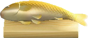 The Yellow version of Carp on a Cutting Board