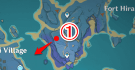 Genshin - Reminiscence of Seirai - Picture 1 Map Location