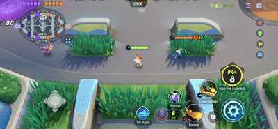 Pokemon UNITE - Greninja Smokescreen Obstructing Screen