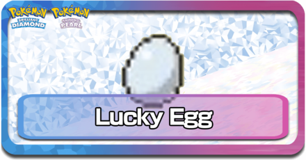 Lucky Egg Pokemon BDSP