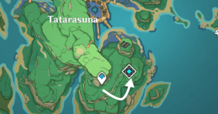 Genshin - Shakkei Pavillion Location