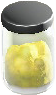 The Yellow version of Glowing-Moss Jar