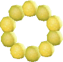 The Yellow version of Glowing-Moss Wreath