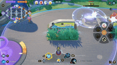 Pokemon UNITE - Greninja Stealing Rotom Using Waterburst Shuriken