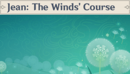 Genshin - Jean: The Wind