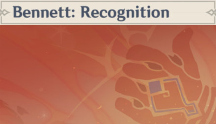 Genshin - Bennett: Recognition Namecard Showcase