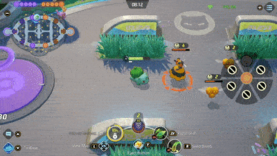 Pokemon UNITE - Venusaur Using Razor Leaft After Boosted Attack