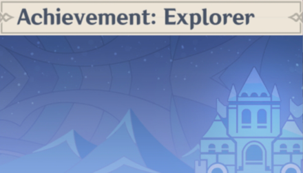Genshin - Achievement: Explorer Namecard Showcase