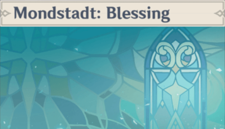 Genshin - Mondstadt: Blessing Namecard Showcase