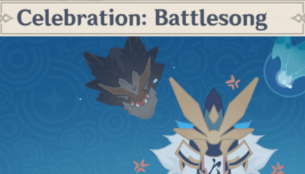 Genshin - Celebration: Battlesong Namecard Showcase