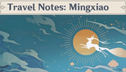 Genshin - Travel Notes: Mingxiao Namecard Showcase