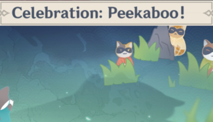 Genshin - Celebration: Peekaboo! Namecard Showcase